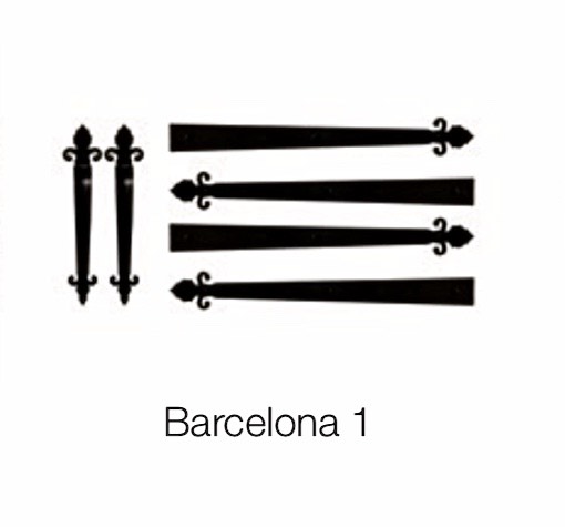 Barcelona Straps And Handles For Garage, Garage Door Straps And Handles
